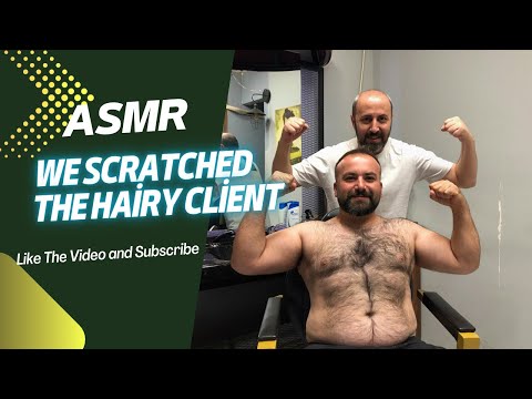 Relaxing Massage and Sleep Therapy For Our Asmr Dense Hairy Client