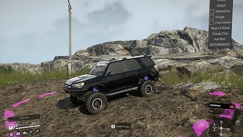 Snowrunner with mods Sequatchie trails