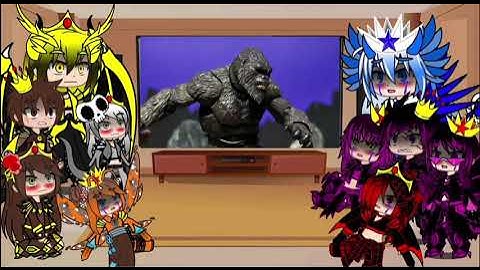 Kaijus react to Evolved Godzilla vs Sinister shin Godzilla part 1