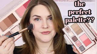 NATASHA DENONA HY-PER NATURAL FACE PALETTE | eye swatches, demo, and review