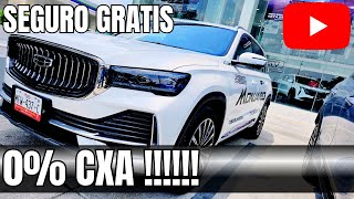 GEELY MONJARO 2026 GF - SUPER OFERTA RESEÑA SUV TURBO 235 HP AWD OCTUBRE