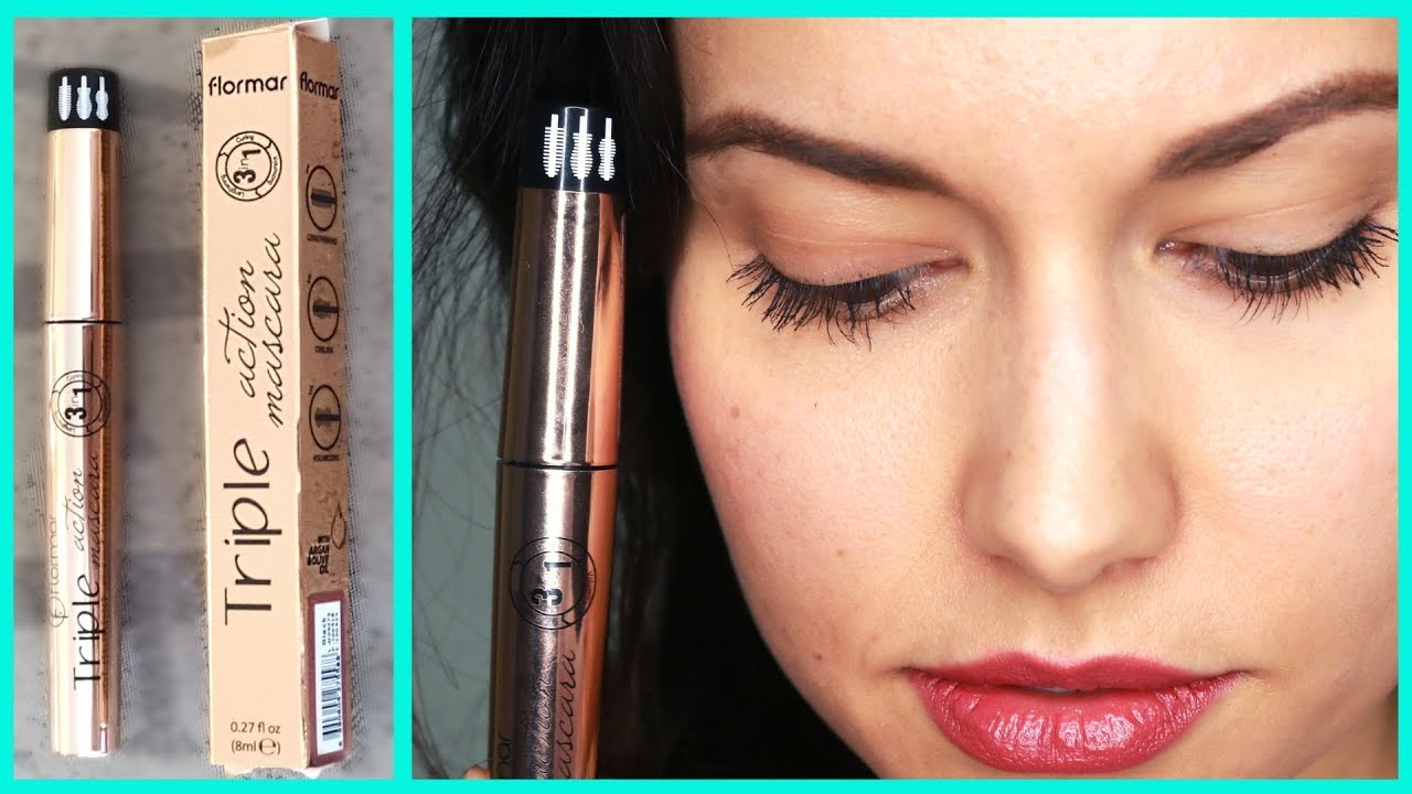 REVIEW & TEST Mascara Triple Action Flomar TheMCWorld YouTube