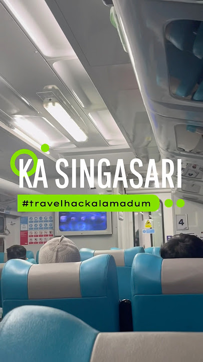 Review kereta eksekutif Singasari Jogja - Jakarta #travelhacks #travelhemat #kai