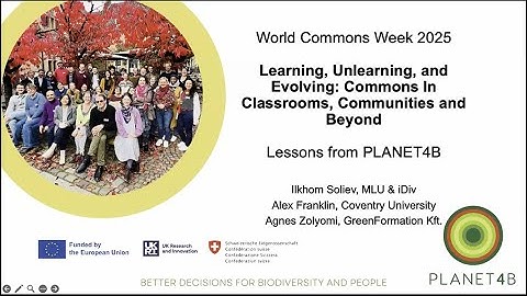 IASC_Europe & CIS – Learning, Unlearning, and Evolving: Commons in Classrooms, Communities & Beyond
