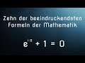 10 der beeindruckendsten Formeln der Mathematik