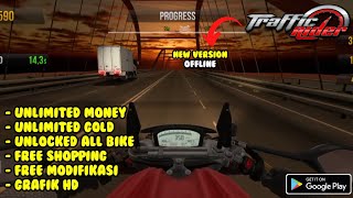 TRAFFIC RIDER MOD APK v1.95 TERBARU 2023 - UNLIMITED MONEY & UNLOCK ALL MOTOR screenshot 4