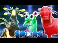 Adapt, Thrive and Elysian Eclipse Mascots | Made in SPORE!