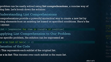 Removing Elements from a List of Lists in Python