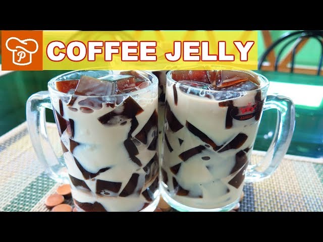 How To Make Coffee Jelly Pinoy Easy Recipes Youtube