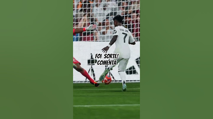 Vini Jr faz gol de craque! #playstation5 #football #eafc25 #zeroumgames #vinijr #prime