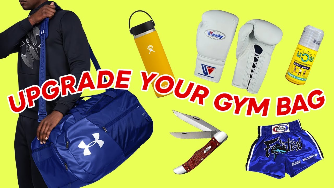 10 Gym Bag Essentials For Men