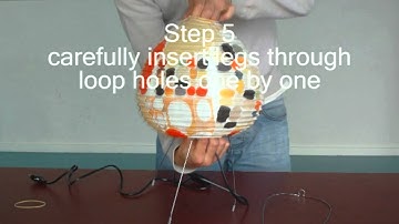 Blue Q Table Lamp - European Assembly Instruction