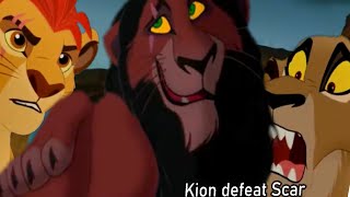 Kion defeat Scar || ENGLISH FANMADE ||