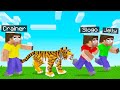 I UNLEASHED A WILD TIGER On My Friends! (Minecraft Mod)