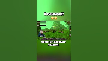 Devilsaur in World Of Warcraft Classic!#worldofwarcraftclassic #worldofwarcraft #wowclassic