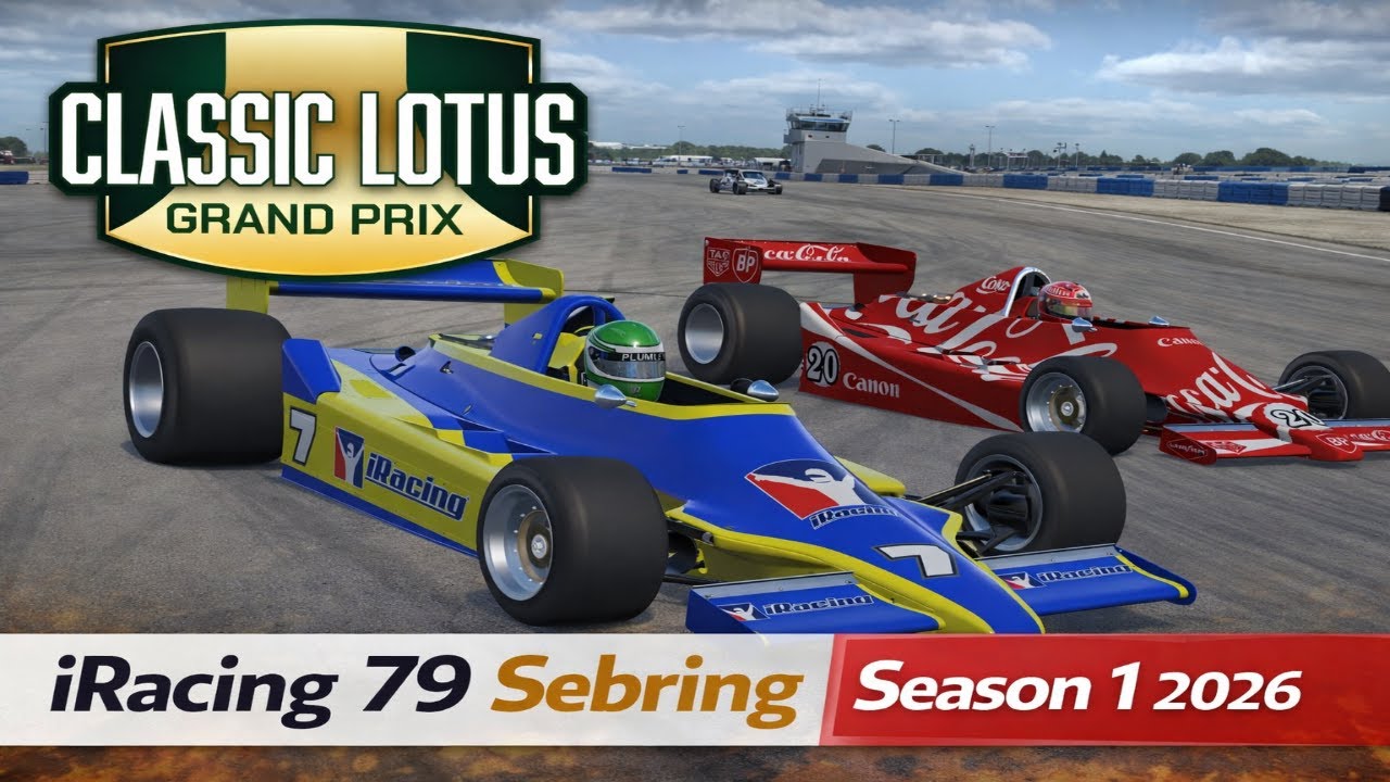 iRacing Lotus 79 at Sebring | Season 1 2026