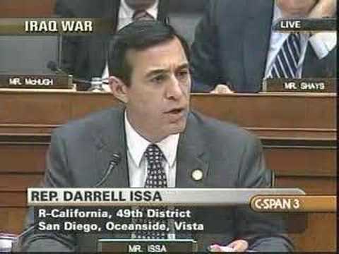 Issa: Blackwater Hearings Are Attack on Gen. Petra...