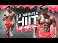 Intense 10 minute fat melting hiit cardio workout 10 second breaks