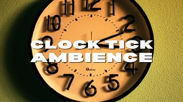 Clock Ticking Noise for STUDYING | RELAXING | MEDITATION | SLEEPING