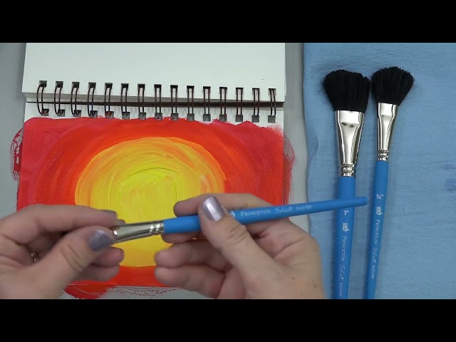 Princeton Aqua Elite Series 4850 Synthetic Watercolor Brushes 