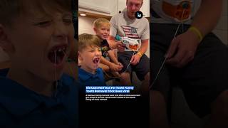 🚨 Kid Uses Nerf Gun For Tooth 😭 Funny Tooth Removal Trick Goes Viral 🚨