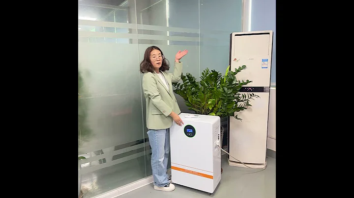 5kw solar home system built in 10.24kwh lifepo4 battery power the air conditioner