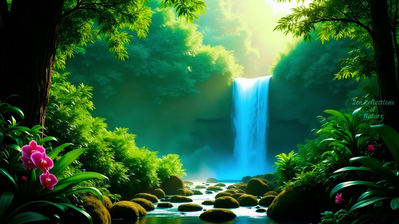 Целебная арфа и пение птиц для учебы и спокойствия