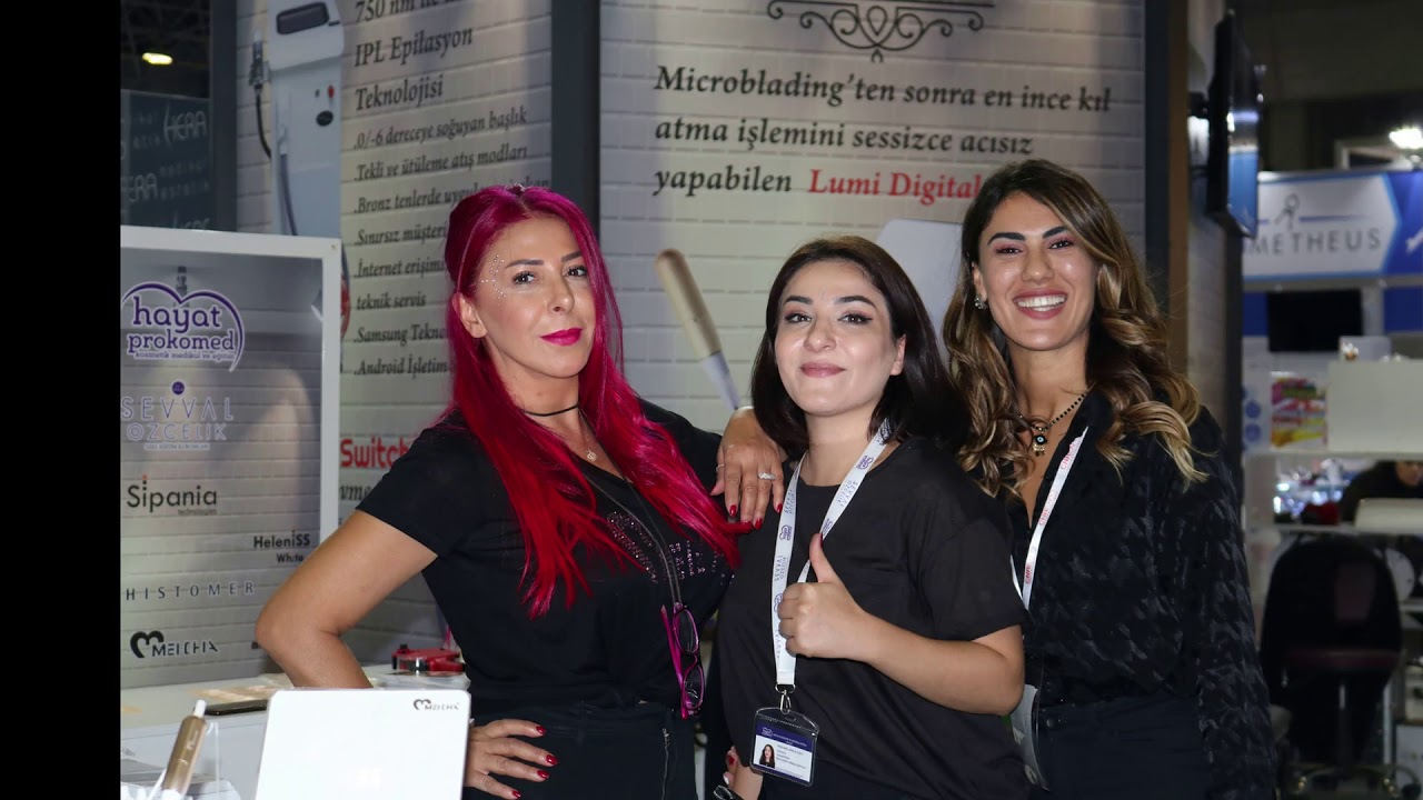 CNR-Expo Beauty and Wellness Show Hayat Kozmetik & Şevval Özçelik Özel Eğitim Kurumları 2019