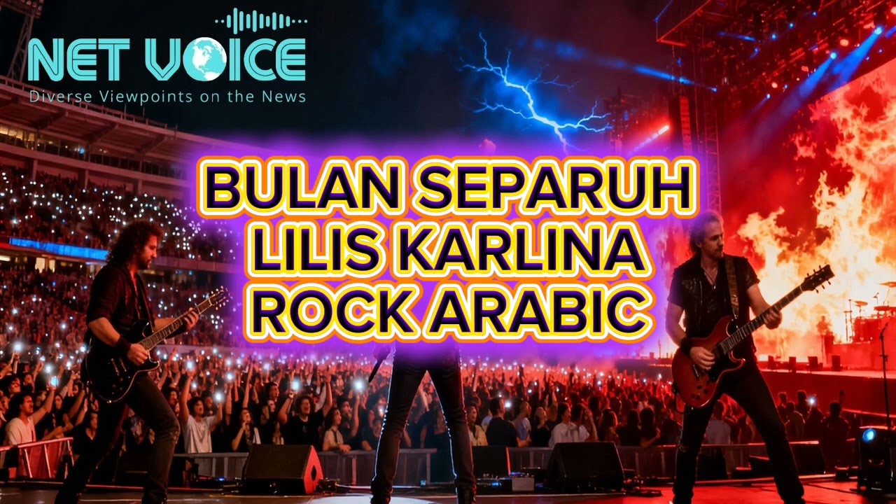BULAN SEPARUH - LILIS KARLINA - ROCK ARABIC AI - NETVOICW
