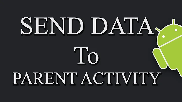 Sending data back to the Main Activity In Android