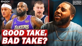 Grading Good And Bad Takes Around The NBA | Numbers On The Board