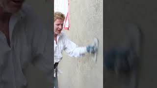 How to use Plastering Tools, #shortsfeed, #trending, #reels, #viralvideo, #stucco, #viralreels, #diy
