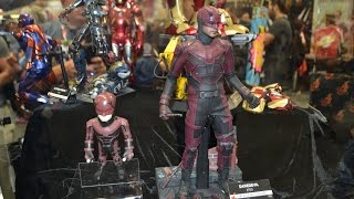 SDCC 2016 Sideshow Collectibles HOT TOYS DAREDEVIL DEADPOOL IRON-MAN STAN LEE