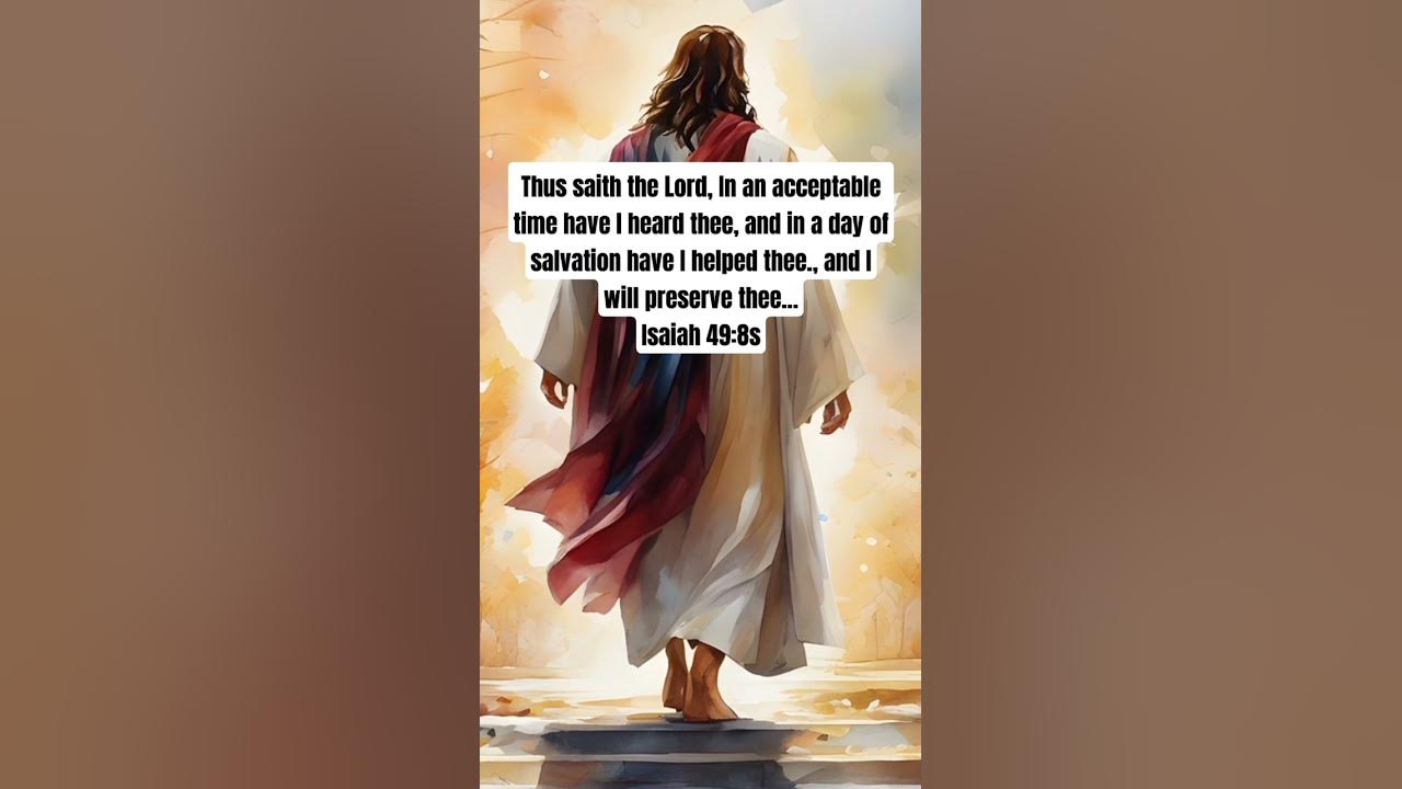 Remembering God's Help | Isaiah 49:8
