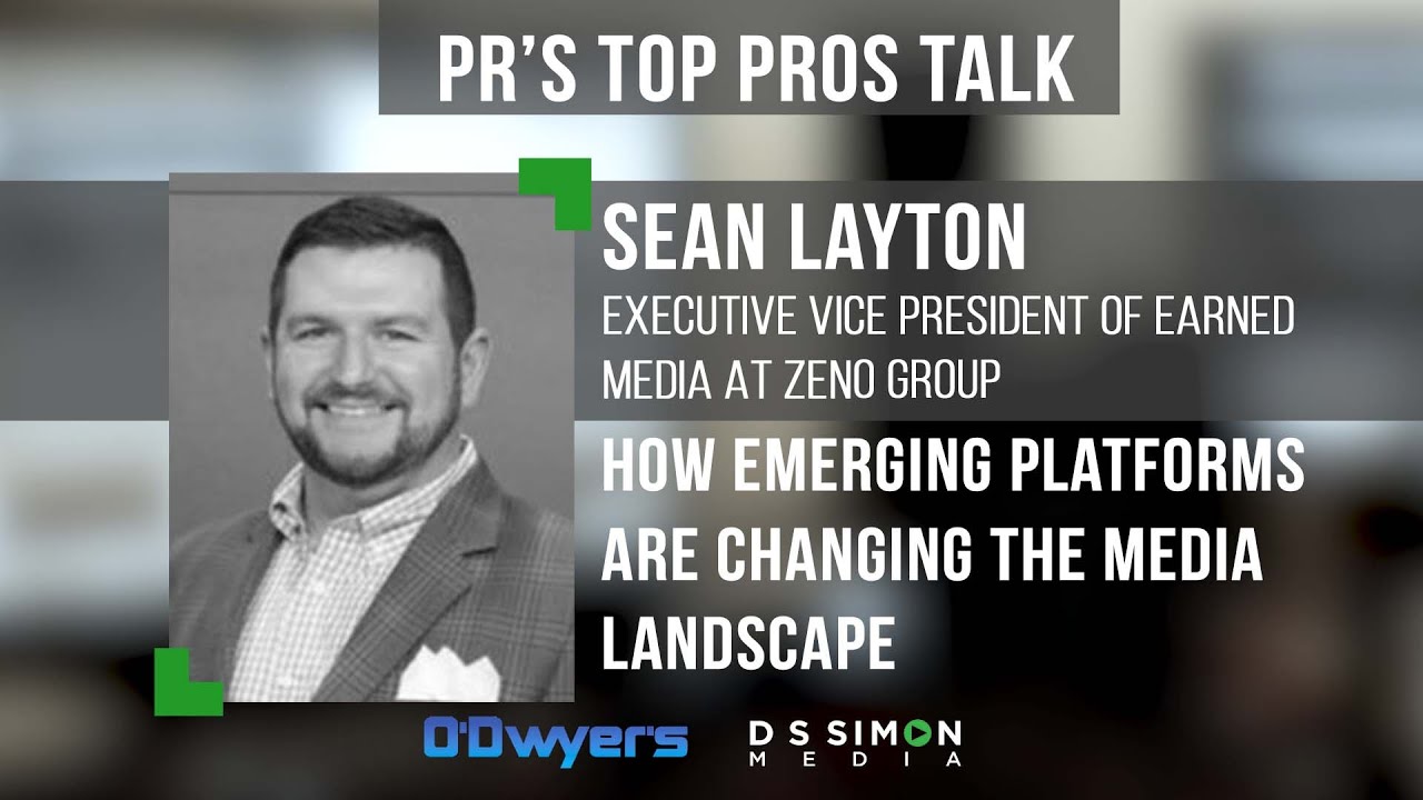 PR's Top Pros Talk... How Emerging Platforms Are Changing the Media Landscape