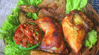 Cara membuat ayam goreng tulang lunak