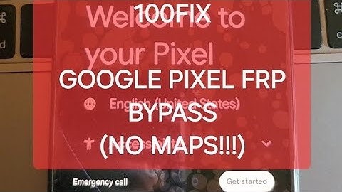 Google Pixel 6a Android 13 FRP BYPASS (NO MAPS!!!)