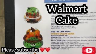 Cake book 2021. Walmart.