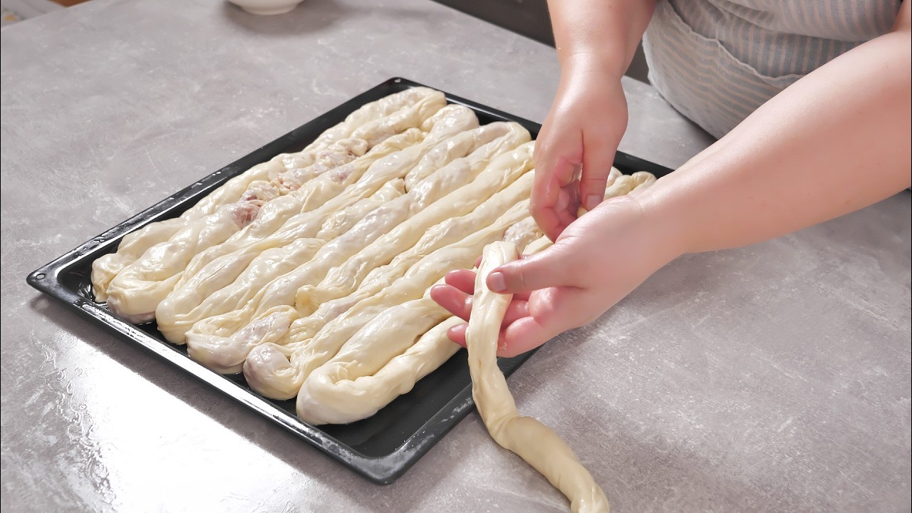 Пита без классического раскатывания теста - получается с первого раза!😊