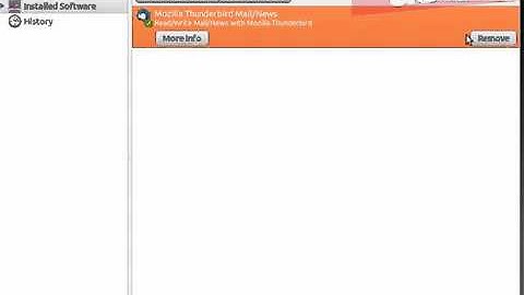 Uninstall software in Ubuntu 10.10