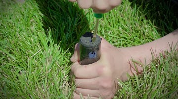 How to replace nozzles on Rain Bird rotor sprinklers - Spanish