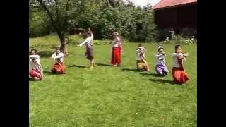 Thai traditional dance at Mariagården in Stenungsund, Sweden 2005.