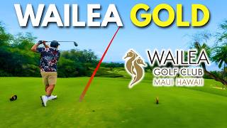 Mid Handicap Plays the Wailea Gold Course - Full 18 Hole by Hole Vlog