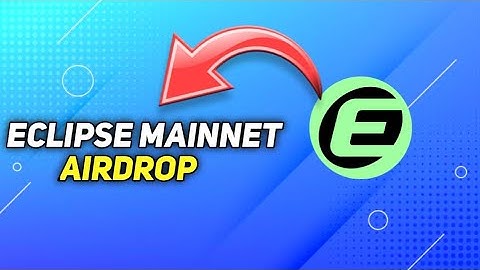 Eclipse Mainnet Airdrop | Dr Analyst