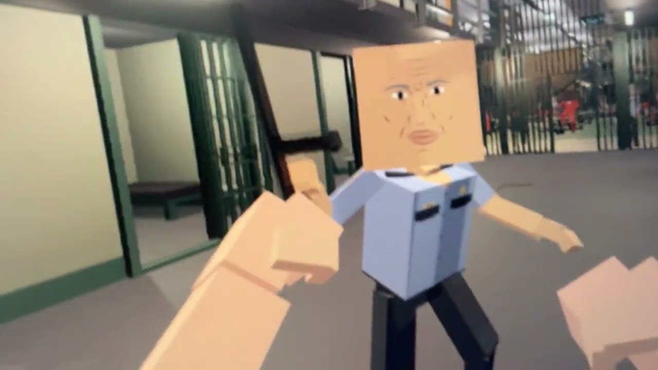 White cop beating a black prisoner paint the town red early access