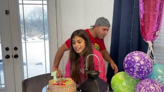 Happy Birthday Cake for Sally from Deema and Dad