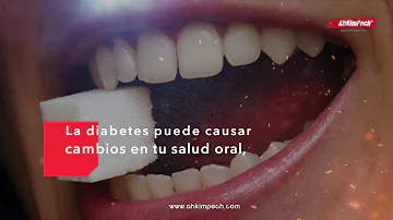 ¿Afecta la diabetes a los dientes?