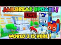 Live jailbreak update is here in pet simulator 99 roblox