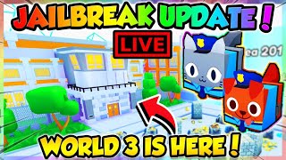 (🔴LIVE) 👮‍♂️JAILBREAK🔓 UPDATE IS HERE in PET SIMULATOR 99!! (Roblox)