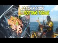 # 107- Aku Jumpa Kandang Sotong Torak ( Catch N Cook)- Inflatable Boat Malaysia Vlog